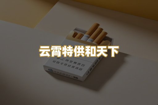 云霄特供和天下
